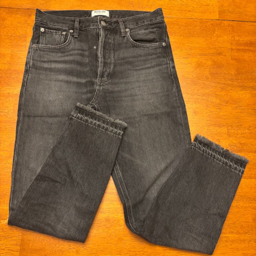 Agolde black jeans